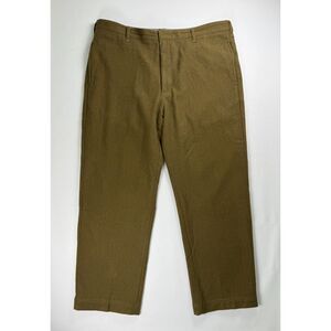 Woolrich Wool Blend Olive Military Style Field Pants M1937 Inspired Size 40x32